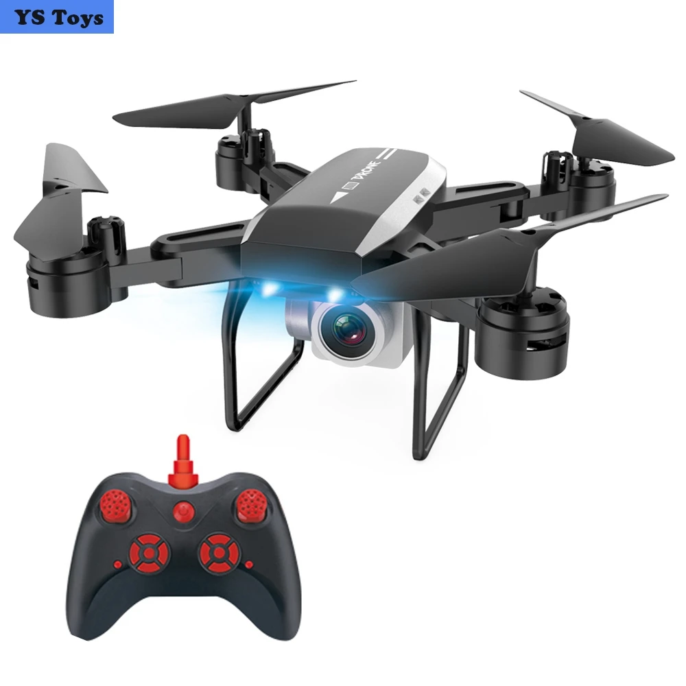 RC Дрон с камерой 4K HD WIFI FPV Вертолет высота парения Складная мини камера управления
