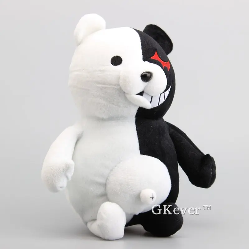 Высокое качество аниме большой размер 35 см Dangan Ronpa Monokuma кукла плюшевые игрушки черный белый медведь мягкие куклы Детский подарок