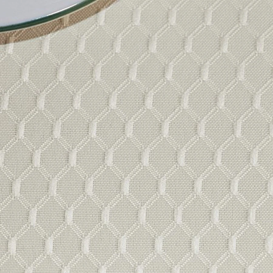 Plaid Beige Waterproof Table Cloth