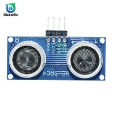 HC-SR04 SR04 HC-SR04P Ultrasonic Module Mounting Bracket LED Display Ultrasonic Ranging Measuring Control Distance Sensor Module