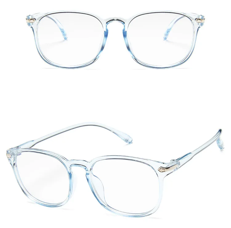 Новые модные очки в стиле ретро прозрачные цветные легкие удобные мужские и женские зеркальные многоцветные высококачественные дизайнерские