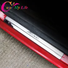 Color My Life, нержавеющая сталь, автомобильный порог, двери, накладка, накладка, наклейка для Ford Fiesta 2009-,,, аксессуары