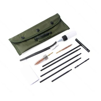 

M16 M4A1 Rifle Tube Brush Cleaning Kit Hunting Accessories Dedicated Cleaner Set Plastic Metal Durable Brush2