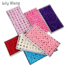 25-50 шт. розы мыльные цветы креативные Романтические свадебные сувениры розы мыло цветок Искусственные цветы высокое качество