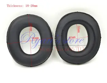 

105x90mm replacement Leathereete ear pads earpads pillow cushion cover for headphones 105x90cm