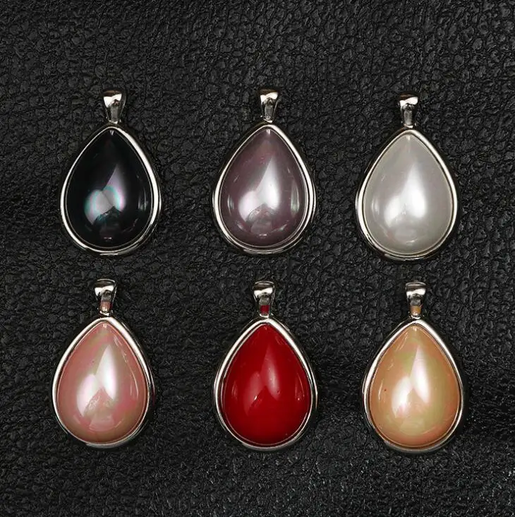 

European and American atmosphere Simplicity Drop shell Pendant girl
