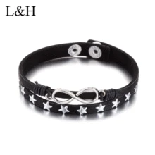 Star Infinity Pineapple Heart Charm Leather Braid Bracelets&Bangles Handmade Wristband DIY Jewelry Pulseras Gift For Women Men Star Infinity Pineapple Heart Charm Leather Braid Bracelets&Bangles Handmade Wristband DIY Jewelry Pulseras Gift For Women Men