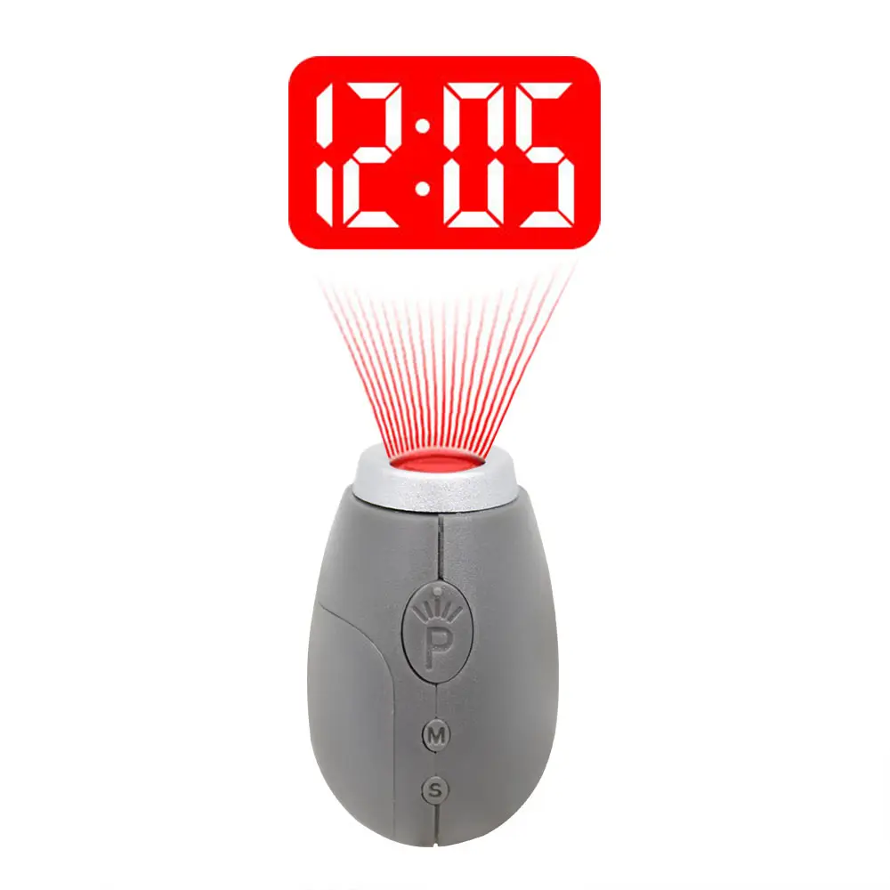 

Digital Handheld Projection Clock Handheld Led Clock Watch Reloj Mini Small Clock With Time Projection Novelty Alarm Clock