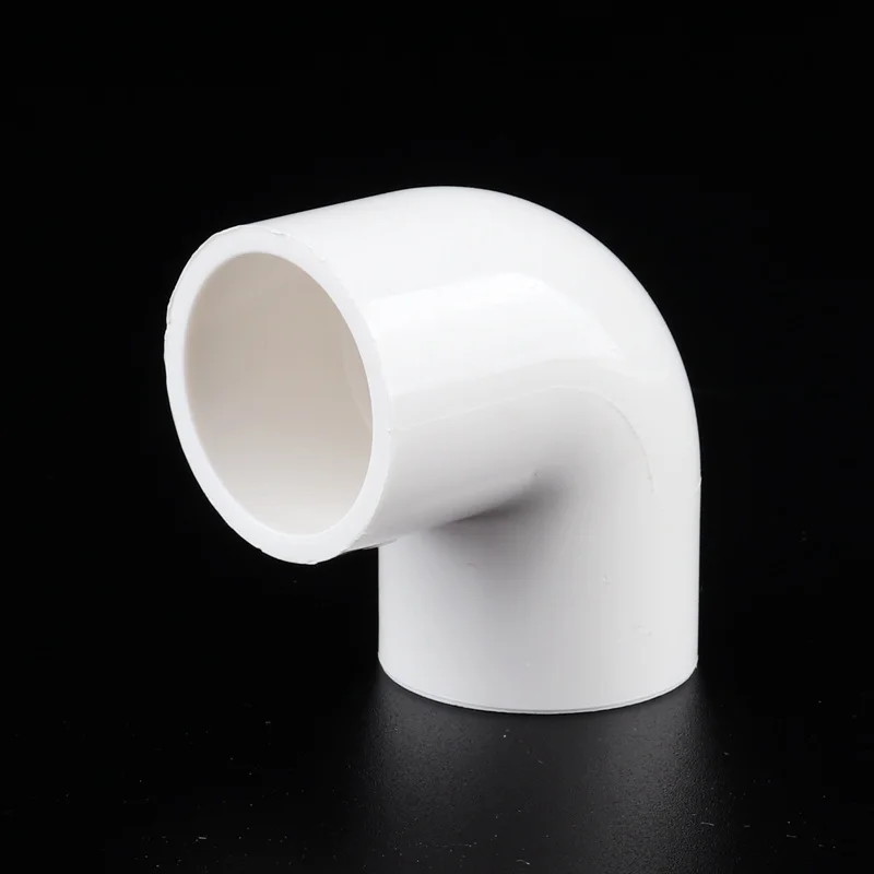 

25pcs 25mm Elbow 90 Degree PVC Fittings Plastic Tube Elbow Pipe Joint for Water Supply Irrigation Aquarium Circulation