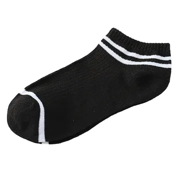 

1Pairs Unisex Stripe Comfortable Cotton Sock Slippers Short Ankle Socks