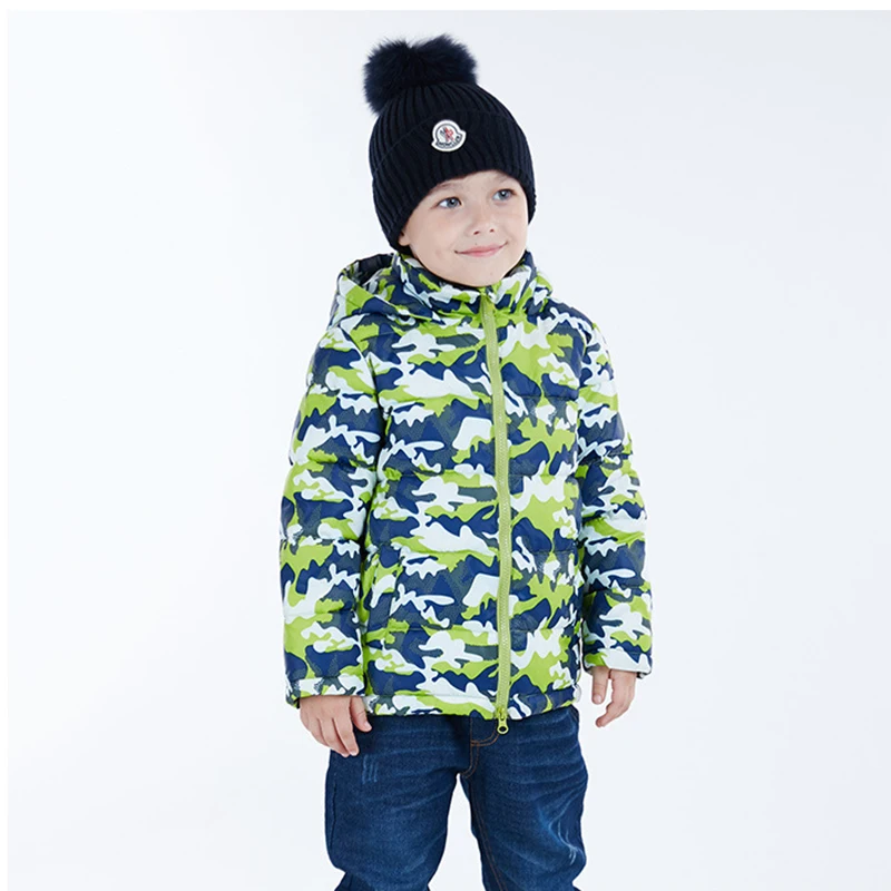 

Kids Girls Clothes Children's Winter Down Jacket Parka For Boys Camouflage Ski Suit Outdoor Windproof Waterproof Outwear Coats