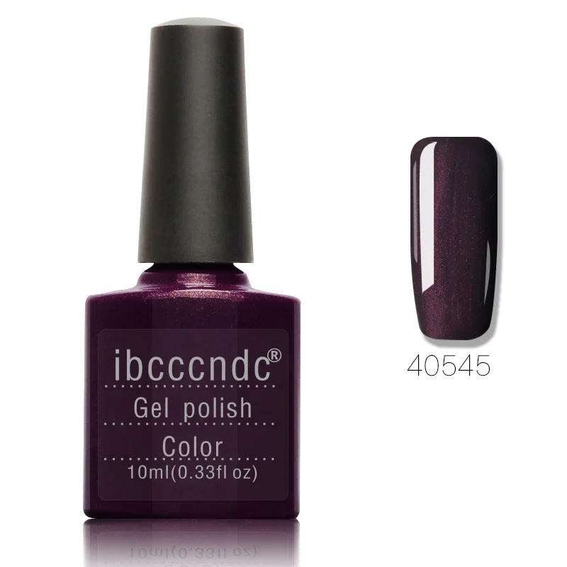 IBCCCNDC праймер Гель-лак для ногтей 10 мл 79 цветов замочить от УФ светодиодный дизайн ногтей Гель-лаки для ногтей Гель-лак основа верхнее покрытие - Цвет: 40545