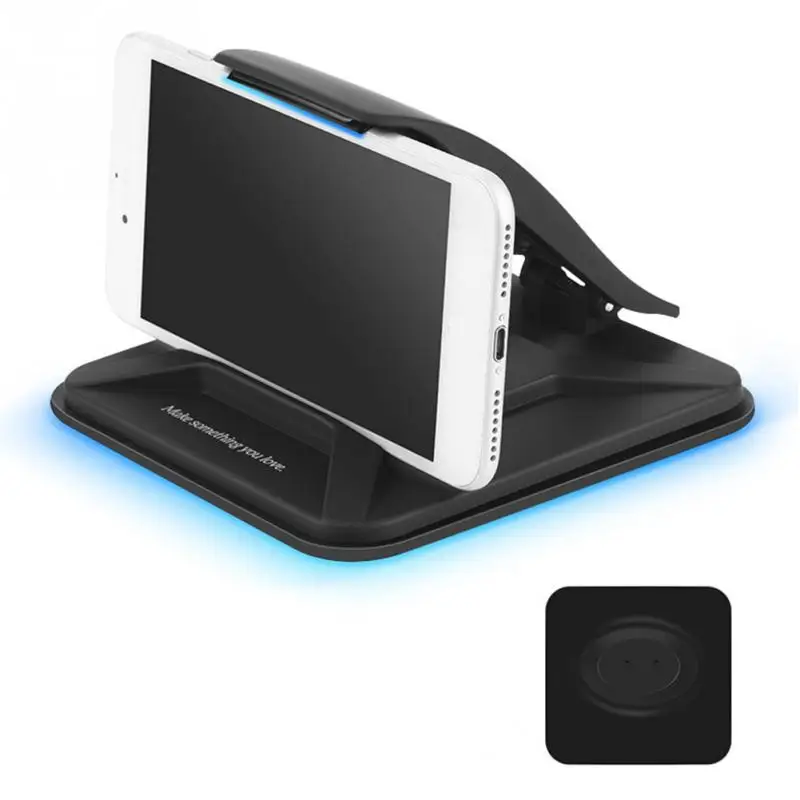 

Universal Car Mount Support Movil Car Phone Holder For Samsung S8 S9 Note8 xiaomi huawei Soft Silicone Mobile Car Stand
