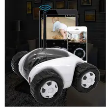 P2P Беспроводная ip-камера s мини-машина Танк робот Тип Домашняя безопасность движущийся CCTV камера s Беспроводная перезарядка 720P IP камера