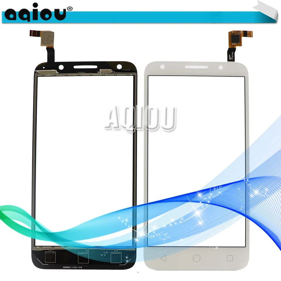 

5.0''For Alcatel One Touch pixi 4 4G 5045 5045A 5045D 5045G 5045X OT5045 Touch Screen Sensor With Tape Black White