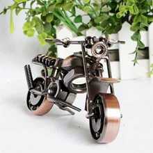 2016 überzogene Sport Retro Eisen Harley Motorrad Modell Wohnkultur Geburtstag Werbegeschenk Metall Handwerk Dekoration