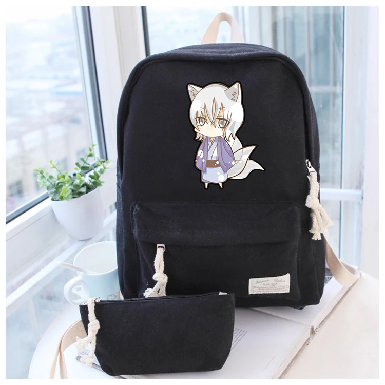 

Anime Kamisama Love Cosplay Male and female students cute backpack large capacity backpack