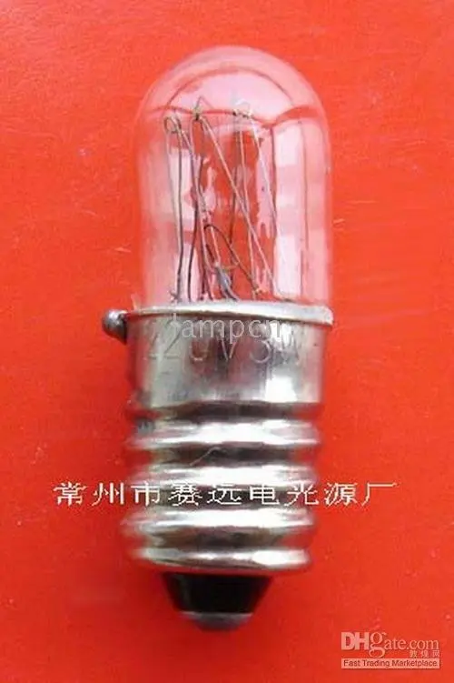 

Хорошо! Миниатюрная лампа e10 t10x27 220v 3w a088