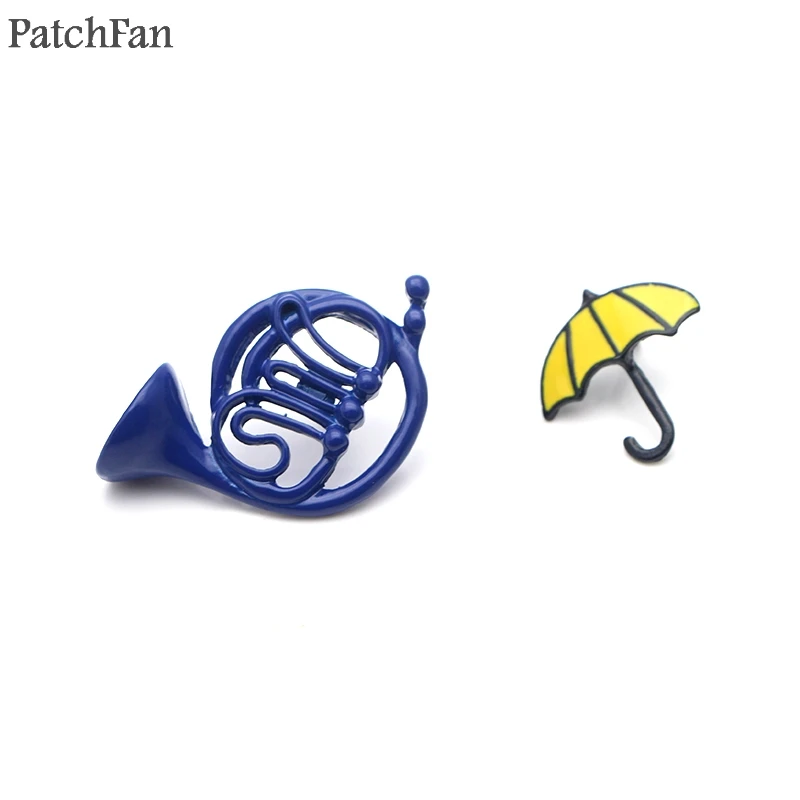 

Patchfan How I Met Your Mother HIMYM Zinc tie Pins backpack clothes brooches for men women hat decoration badges medal A0967