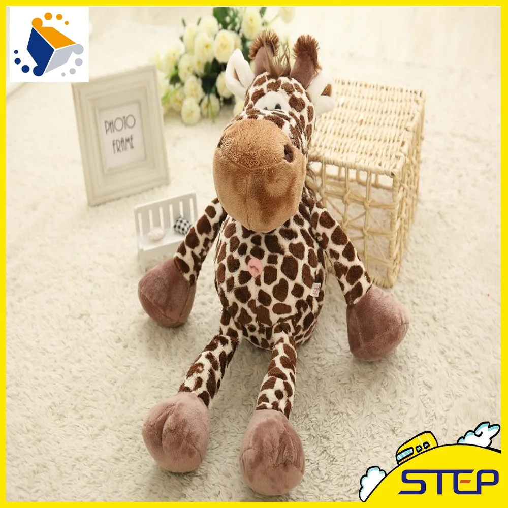 

Hot Sale High Quality Deer Plush Toy Giraffe Stuffed Animal Toy Mini Baby Toys Doll Kids Gifts Free Shipping ST219