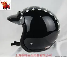 Free shipping motorcycle helmet sports / export Japan / OGK OEM / upscale retro helmet flight helmet / black Little Star