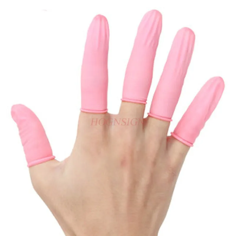 Rubber Finger Sets Fingertips One-time Non-slip Wear-resistant Labor Insurance Waterproof Flip Page Counting Beauty Sale login page