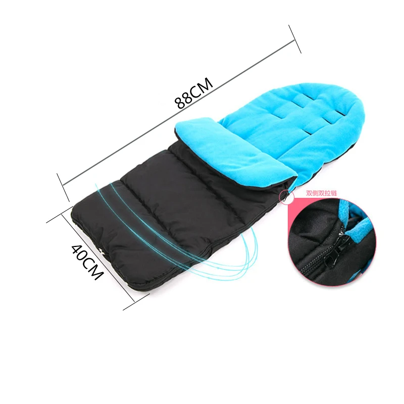 Детская коляска ветрозащитная на молнии из ткани Оксфорд|foot cover|stroller strollerfor stroller |