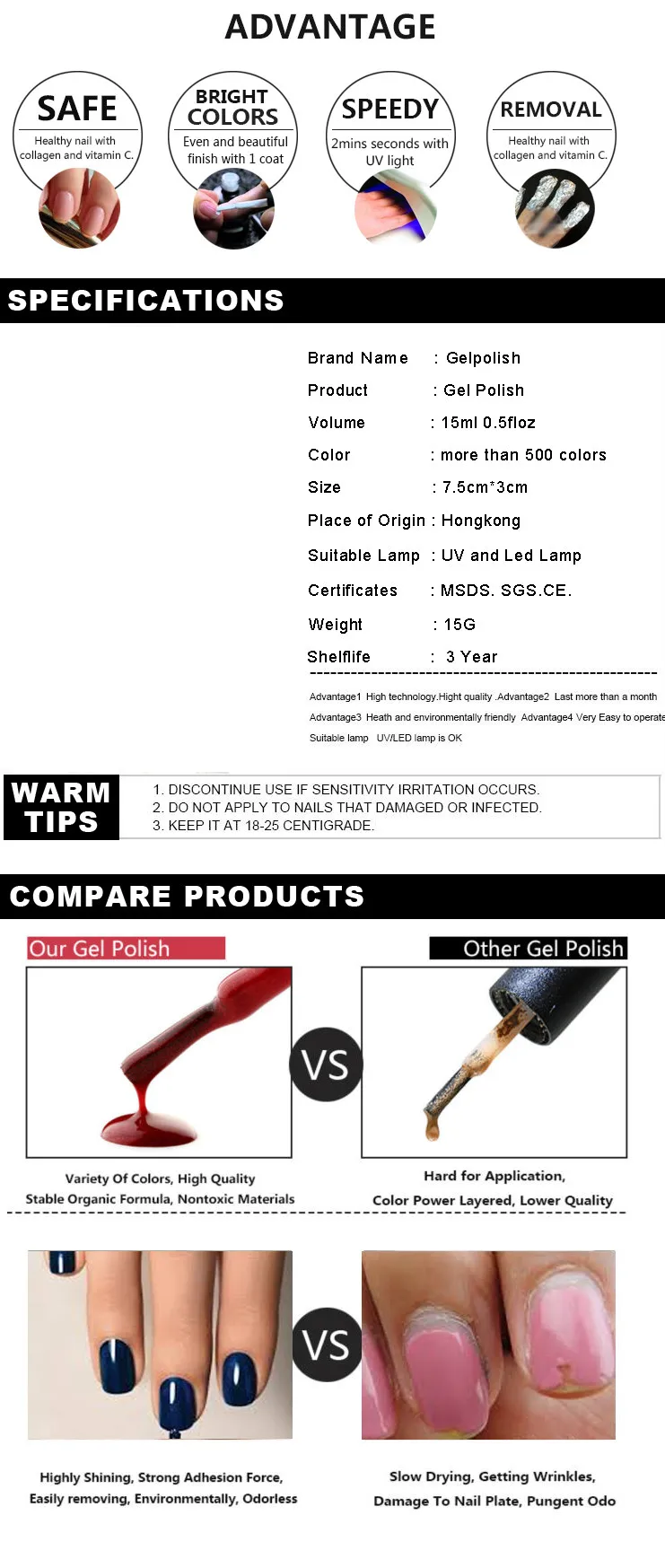 Gelpolish15ml