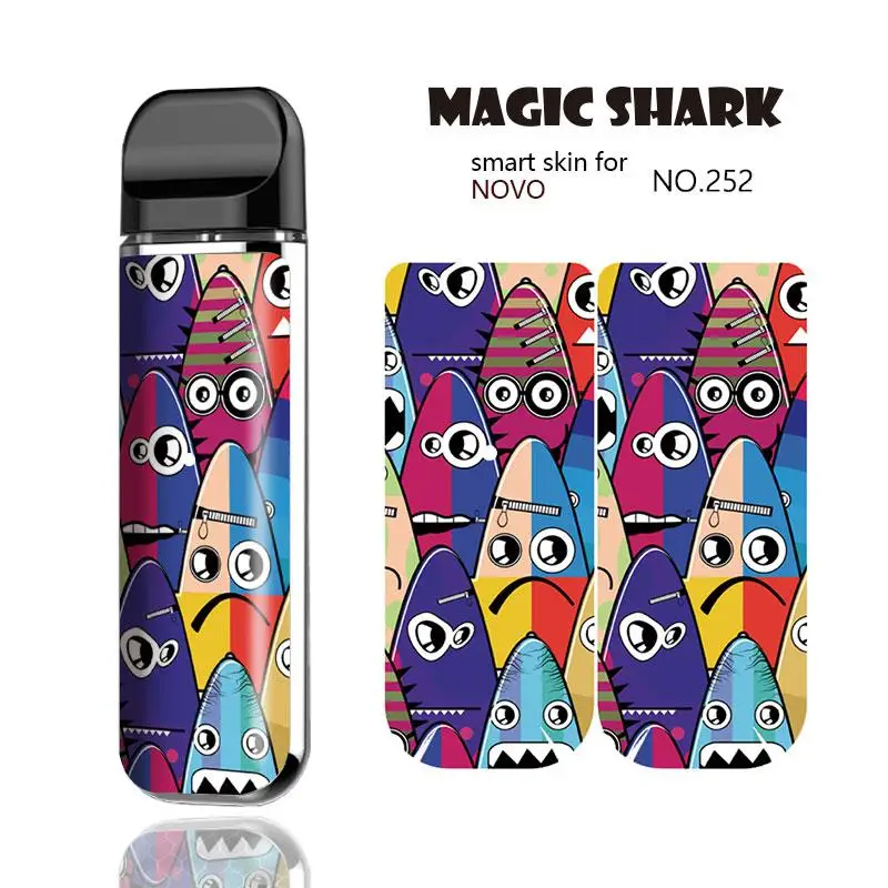 Чехол для электронной сигареты Magic Shark Flower Eagle Zera из ПВХ денег в долларах Smok Novo 246