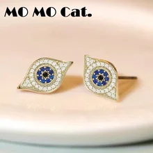 

Free shipping Fashion jewelry Wholesale gift New elegance to the eye earrings of Turkey's devil.