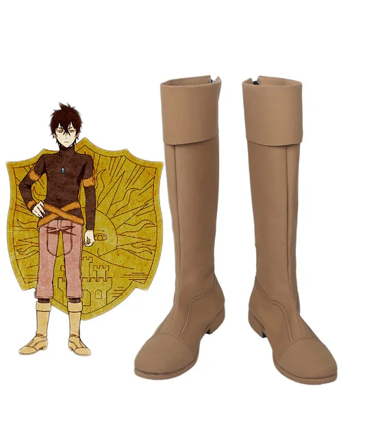 Black-Clover-Kingdom-Golden-Dawn-Magic-Knight-Yuno-Cosplay-Boots-Brown-Shoes-Custom-Made.jpg_640x640