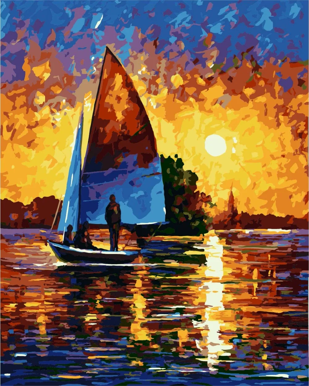 sail sunset