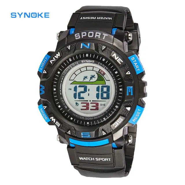 SYNOKE Kids Sports Watch NewLED Digital Watch Boys or Girls 5 Multi-color Rubber SYNOKE Kids Sports Watch NewLED Digital Watch Boys or Girls 5 Multi-color Rubber