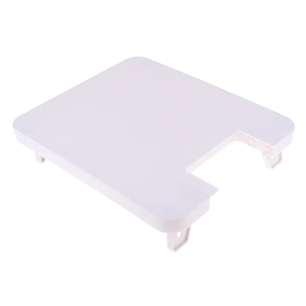 9.76 inch Wide Extension Table for Patchwork & Quilting Free Motion Embroidery, 1Pcs, White