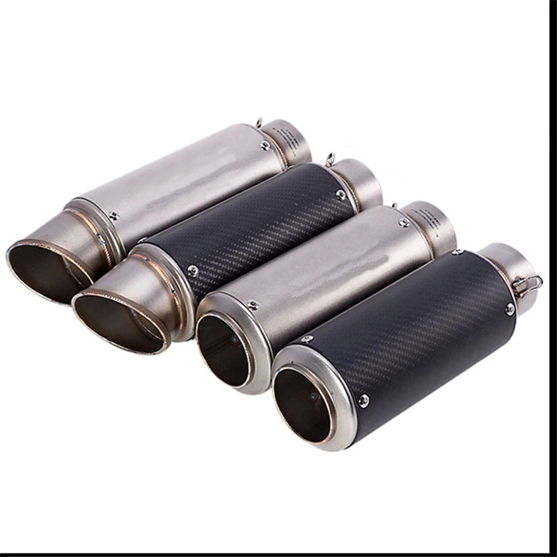 

61mm Motorcycle Exhaust Pipe Yoshimura Akrapovic escape moto Exhaust Pipe Silencer Muffler For S1000RR GSXR1000 R1