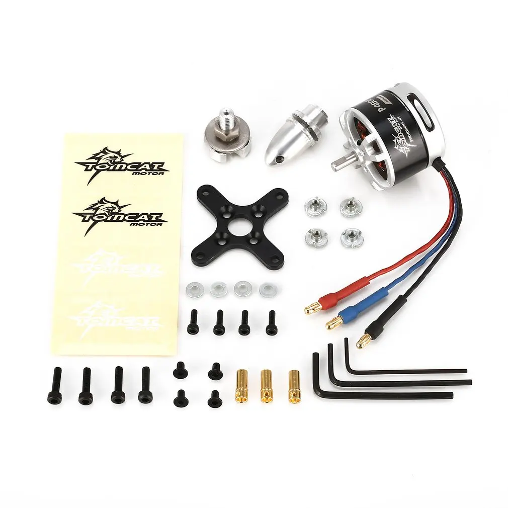 

TC-P 3510 KV980 12T 2-3S 4mm Brushless Motor for RC FPV Fixed Wing Glide Drone Airplane Aircraft Plane Warbirds Parts