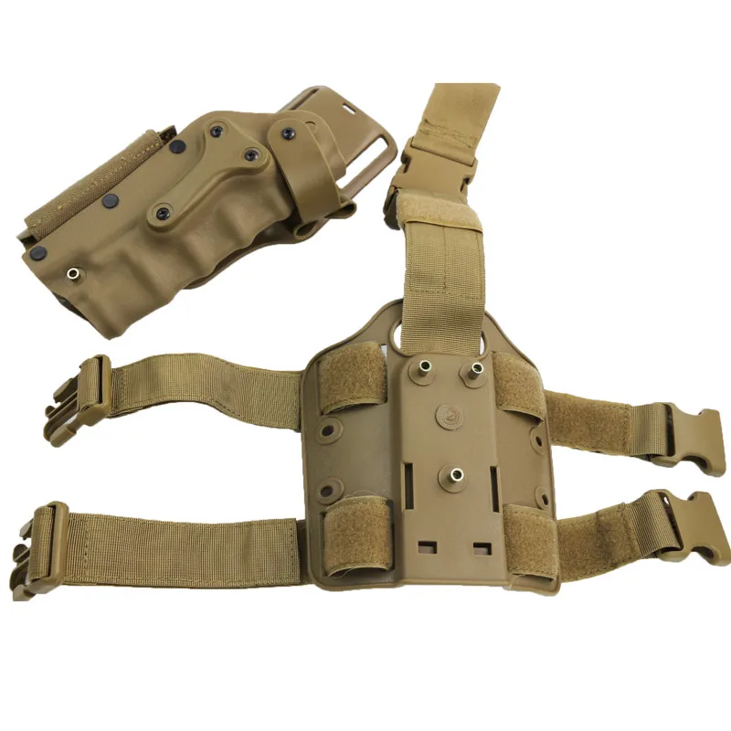 

3280 Tactical Drop Leg Holster Hunting Airsoft Right Left Hand Universal Gun Holster for GL 17 M9 USP