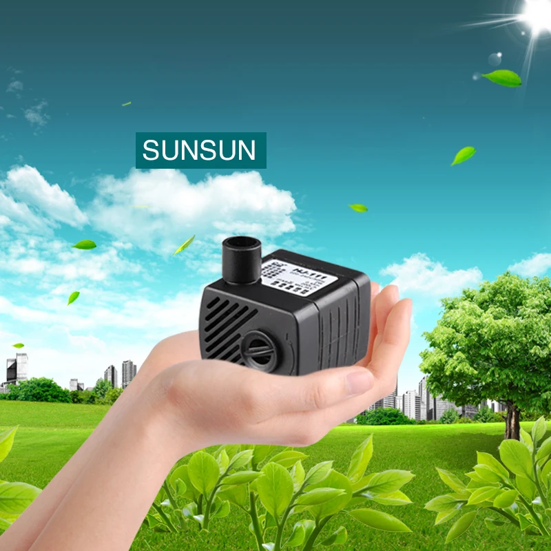 2 Вт 200l/h SUNSUN hj-111 погружной насос для аквариума воды Особенности гидропоники