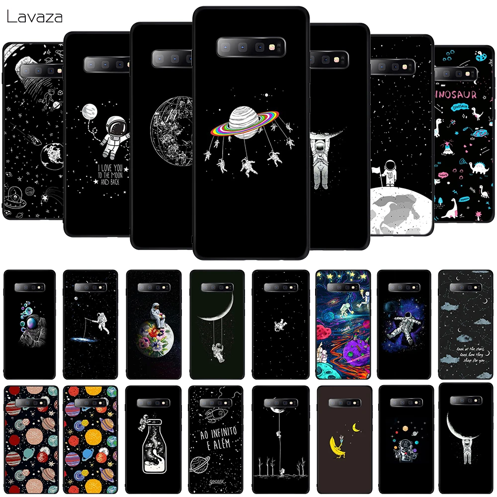 Lavaza Milky Way Moon Soft TPU Phone Case for Samsung Galaxy A10 A30 A40 A50 A70 M10 M20 M30 Silicone Cover | Мобильные телефоны и