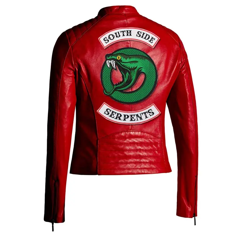 Ривердейл зеленая змея Southside Serpent DIY железные на embroided патчи для одежды куртка