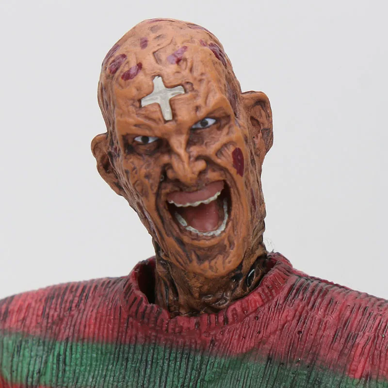7 "18 см фильм NECA фигурка призрак на Elm Street Фредди Крюгер 30th ПВХ коллекционная