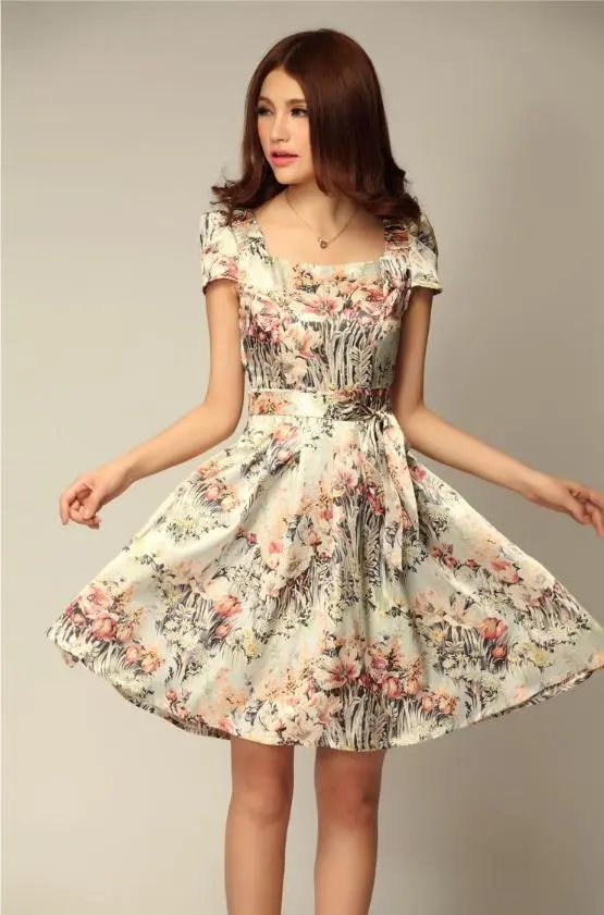 Women S Flower Dress Dresses Dressesss Women S Flower Dress