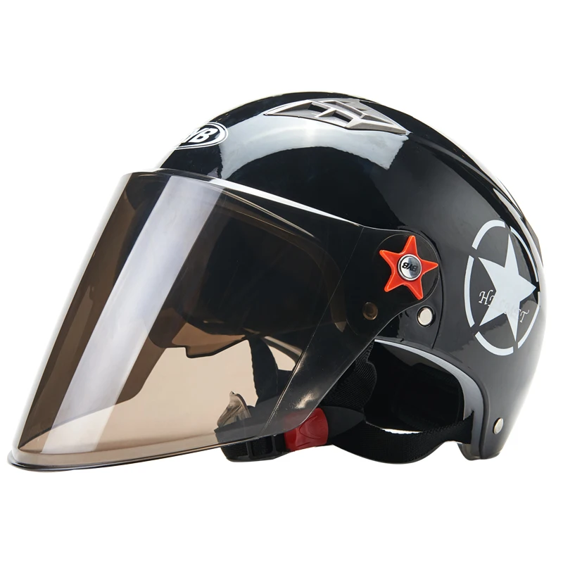 Велосипедный шлем MTB для женщин мотоциклетная Защитная шляпа для мужчин скутер мото мотоциклетный шлем для мотокросса Защитное снаряжение двойной щит для лица - Цвет: BYTKX213LBC