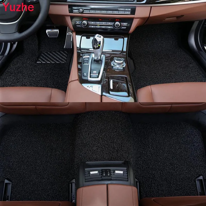 Автомобильный напольный коврик Yuzhe под заказ для Opel Astra h j g mokka insignia Cascada corsa adam ampera