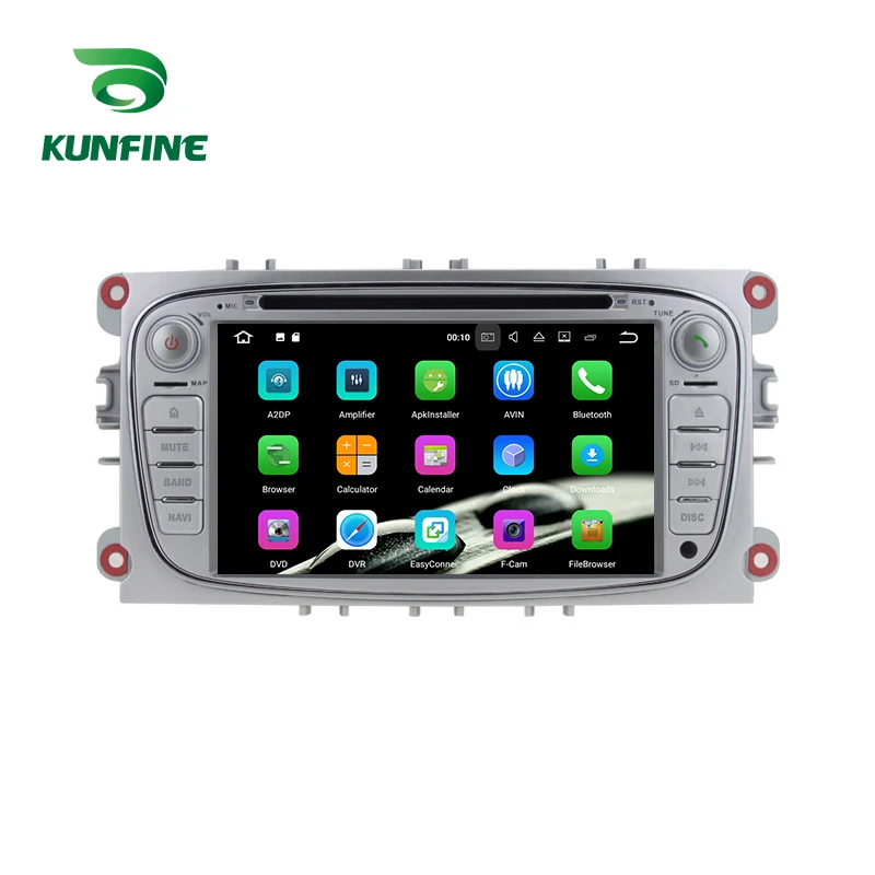 Android Car DVD GPS Navigation Multimedia Player Car Stereo For FORD FCOUS (2007-2010) Silver 8.0 Radio Headunit (3)