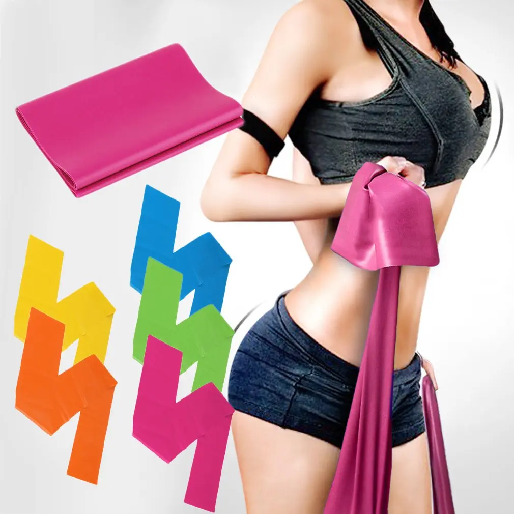 1.2 متر معدات اللياقة بممارسة المرنة العصابات المقاومة البولنجر تمرين لليوجا مرنة ل ياقة الجسم بناء إسقاط الشحن