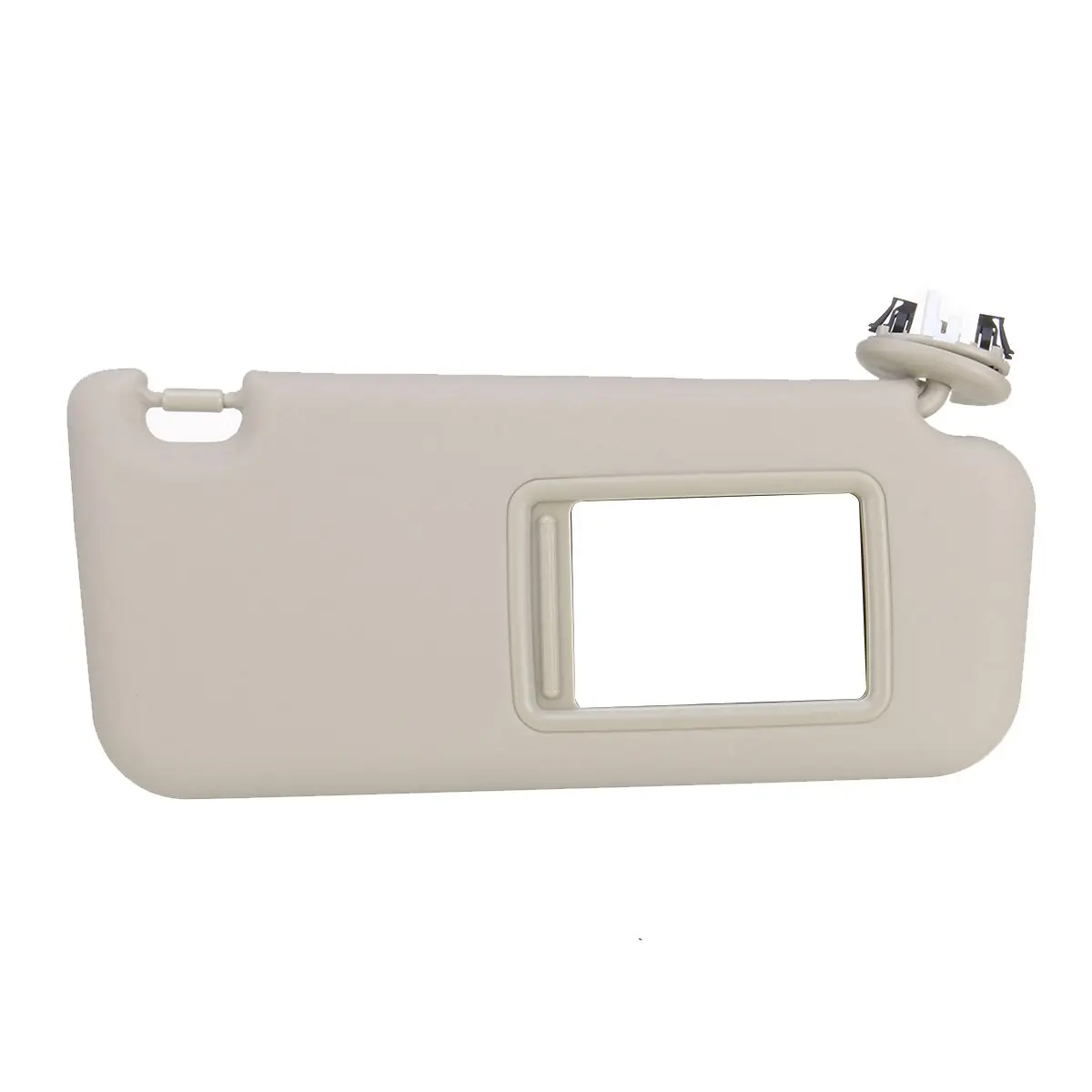 NEW 1PCS Left/Right Car accessories Gray Beige Sun Visor with Make-up Mirror and Screws For Toyota RAV4 2006-2009 74320-42501-A1