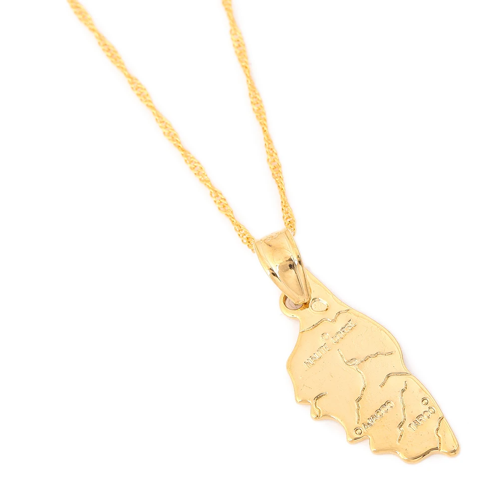 Haute Corse Map Pendant Necklace For Women Men Corsica Necklace La Corse Country Maps France Map Jewelry 6