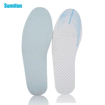 

1pair Sumifun Men Women Support Insole Breathable Shock Absor For Daily Running Walking Comfort Insole Massage Z00801