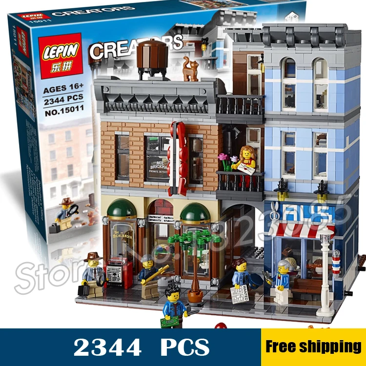 

2344pcs Creator Expert Detective's Office Building Kit 3D 30008 Model Blocks Toys Bricks Compatible with Lego